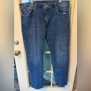 Levi's 505 Men's Straight Classic Blue Jeans